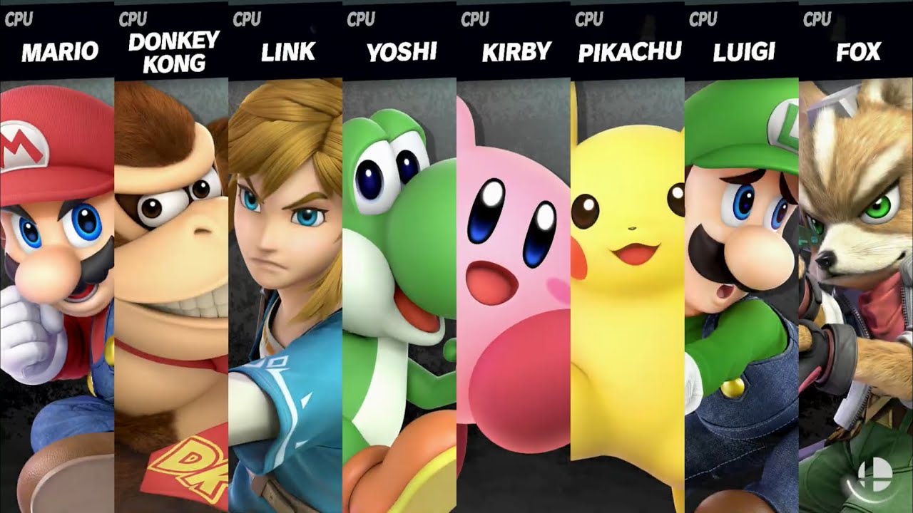 Super Smash Bros. Ultimate - Men's Battle 1