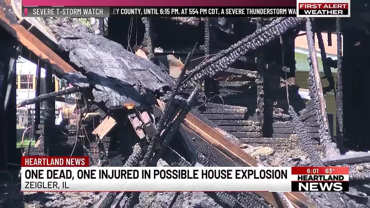 Deadly house fire, possible explosion under investigation in Zeigler, Ill.
