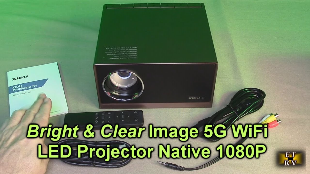 XIDU 5G WiFi Bluetooth Projector Native 1080P, 550 ANSI Lumen's Keystone Correction & Zoom REVIEW