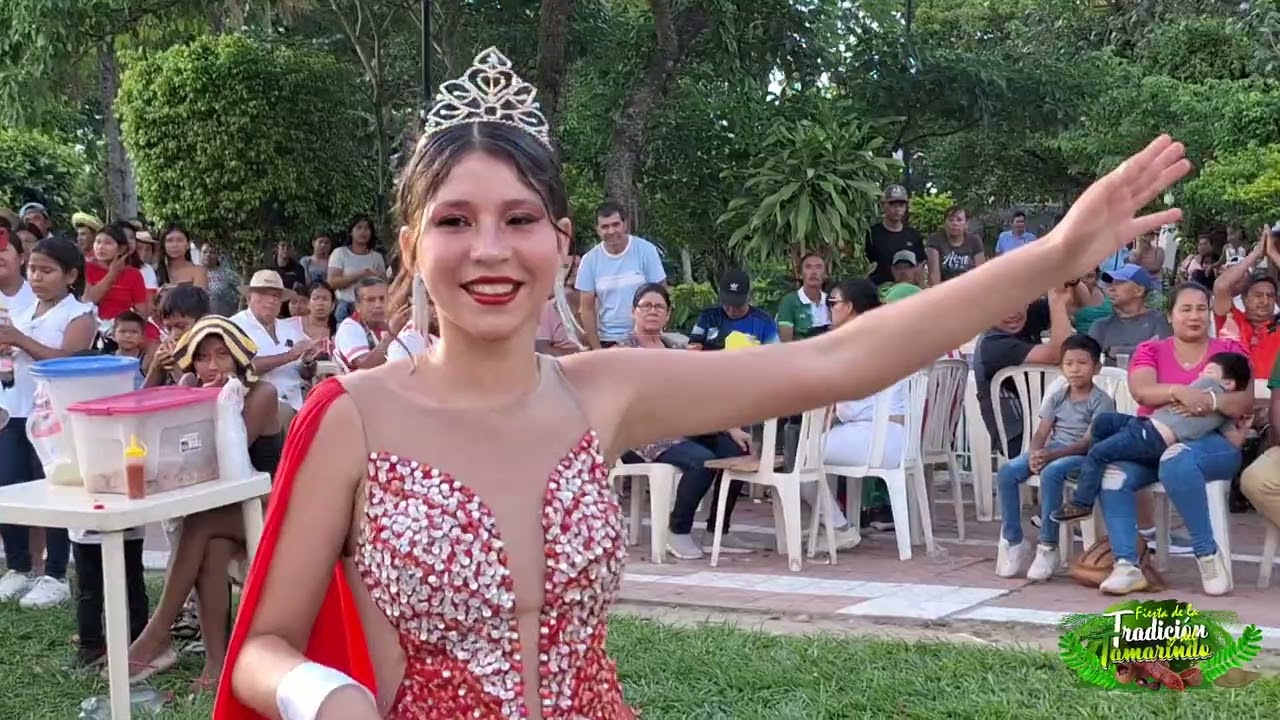 CORONACION REINA DE LA TRADICION Y DEL TAMARINDO EN SANTA ROSA DEL SARA 2025