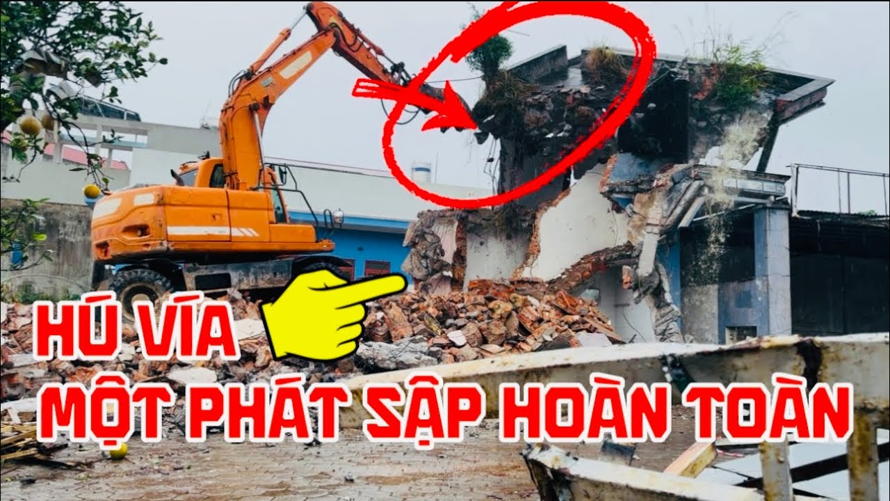 Robot P2 Đánh Sập Trong Nháy Mắt Toà nhà 2 tầng Tầng thành Đống Đổ Nát Không Tưởng - Quá Siêu