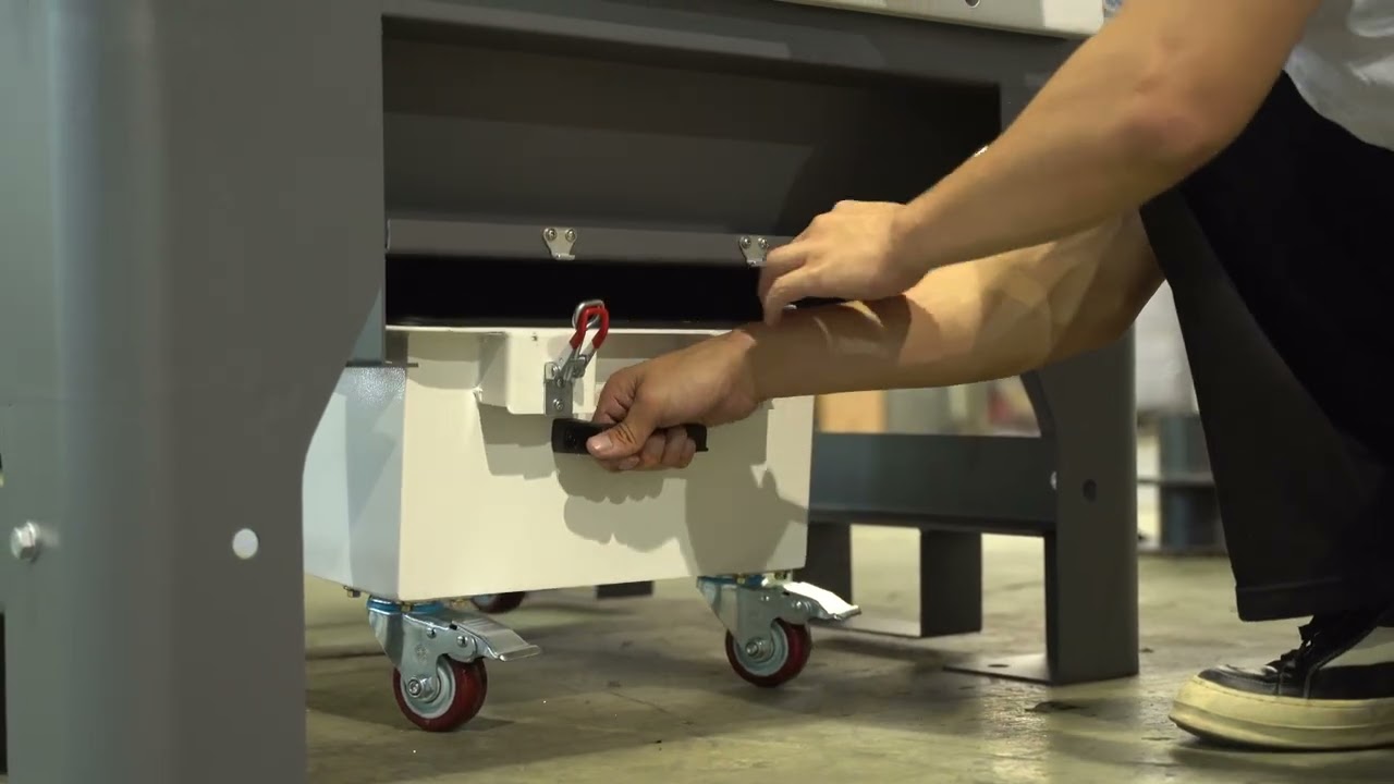Dust Drawer Designed for Easy Ash Disposal on Your Welding Fume Collector.