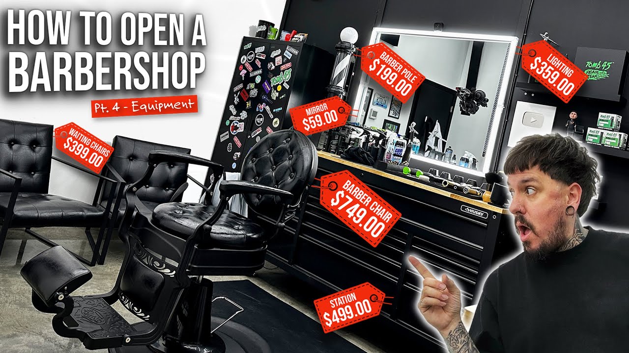 How to Open a Barbershop 💈 Part 4 - Equipment