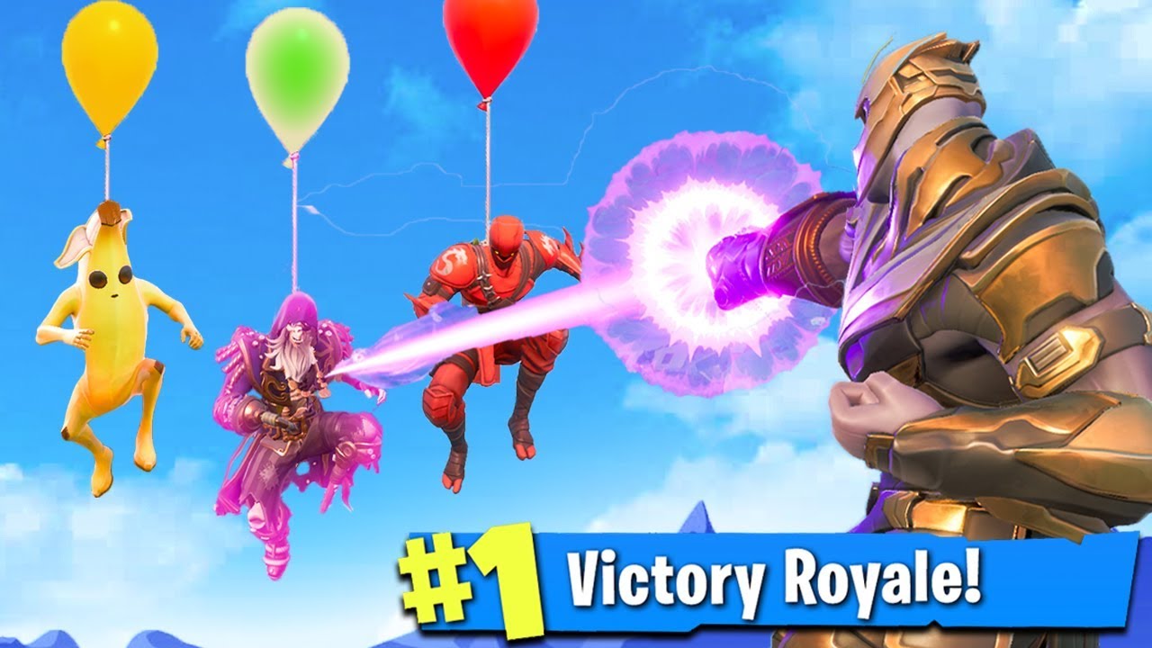 THANOS M&Oacute;WI AVENGERSI GIŃCIE! SIMON M&Oacute;WI w Fortnite Battle Royale