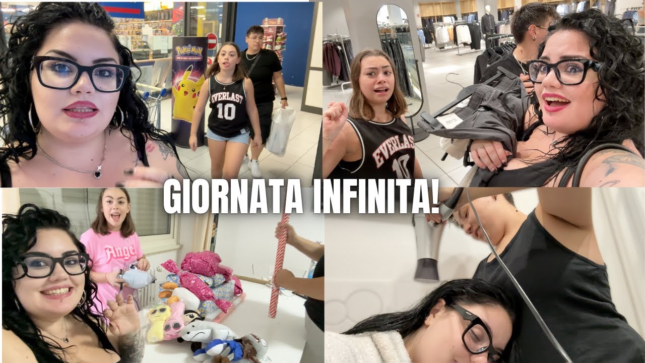 GIORNATA INTENSA CON NOI TRA SHOPPING E MILLE PREPARATIVI PER LA FESTA! / chiara paradisi