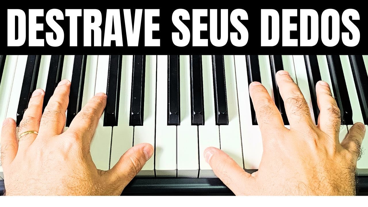3 EXERCÍCIOS PARA DESTRAVAR OS DEDOS (TECLADO E PIANO)