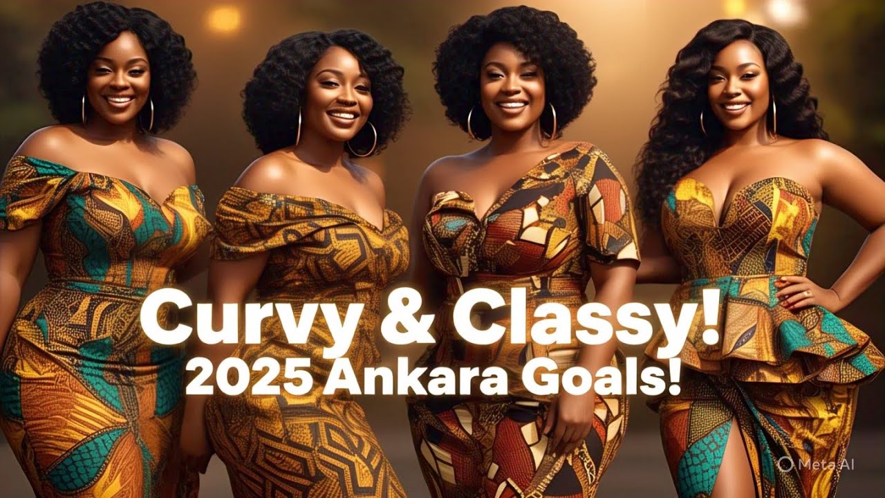 Beautiful Ankara Styles For Plus size Ladies 2025