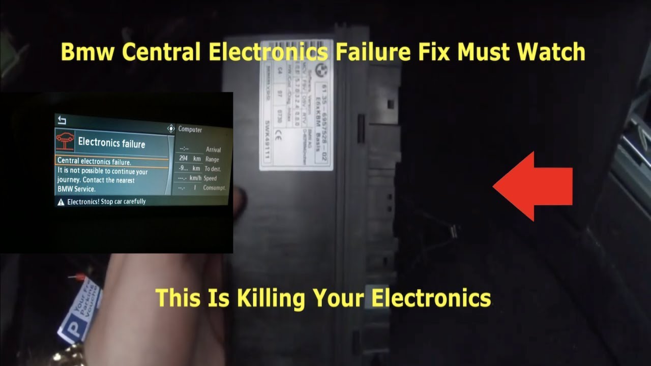 BMW Central Electronics Failure Fix !! Must Watch This Is Killing All Your Electronics