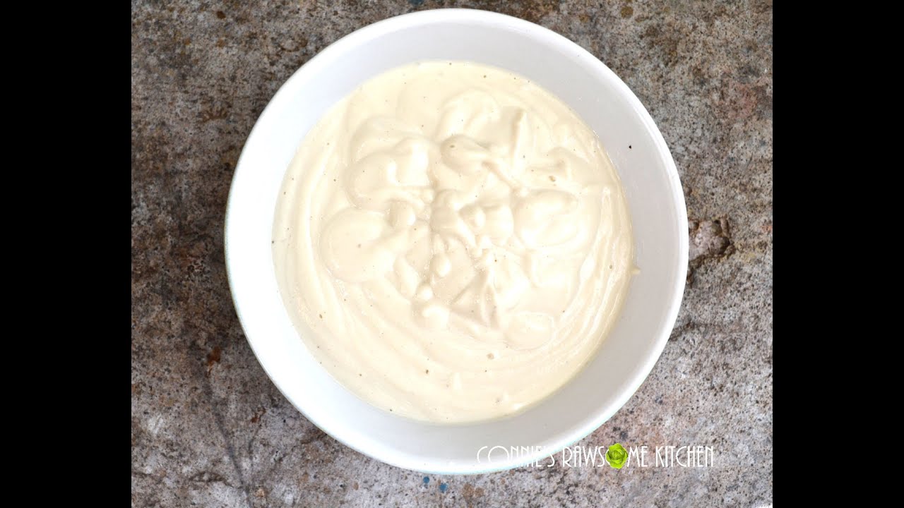 RAW VEGAN SOUR CREAM RECIPE!!!