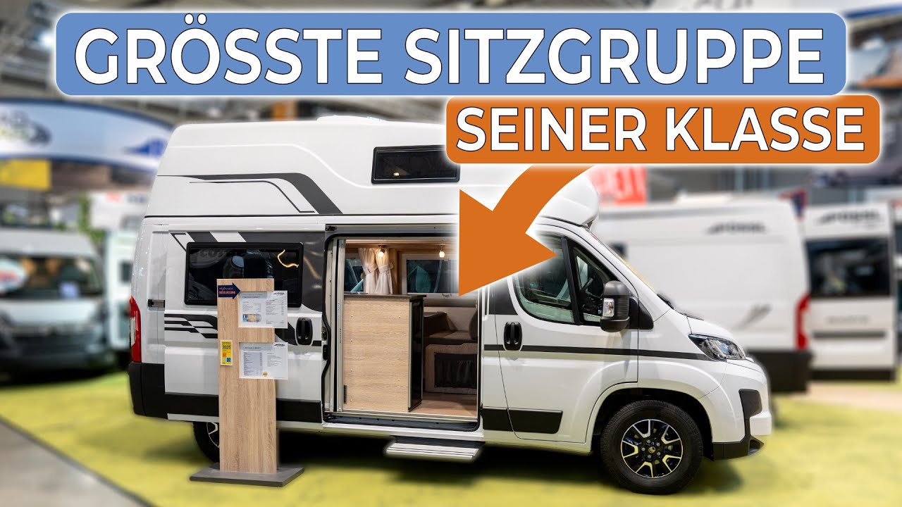 Lounge für 4 Personen - 5,40m kurz - bis zu 6 Sitzplätze - Pössl Concorde Compact - ab 62.299€