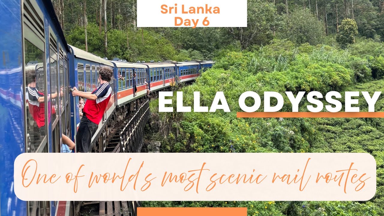 Sri Lanka Day 6 | Nuwara Eliya to Kandy | Ella Odyssey #EllaOdyssey #SriLankaRailway #VisitSriLanka