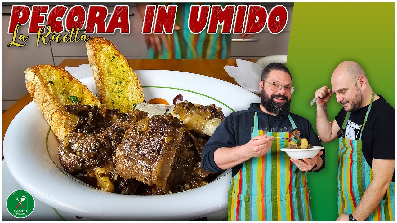 PECORA IN UMIDO - Ricetta classica della CUCINA SARDA - facile da preparare