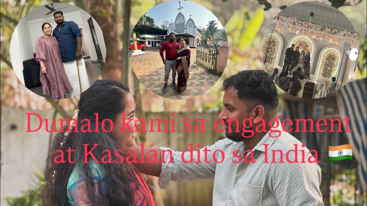 Wedding Season ngayon dito sa India 🇮🇳 // First time umattend ng engagement at Kasalan ng Filipina