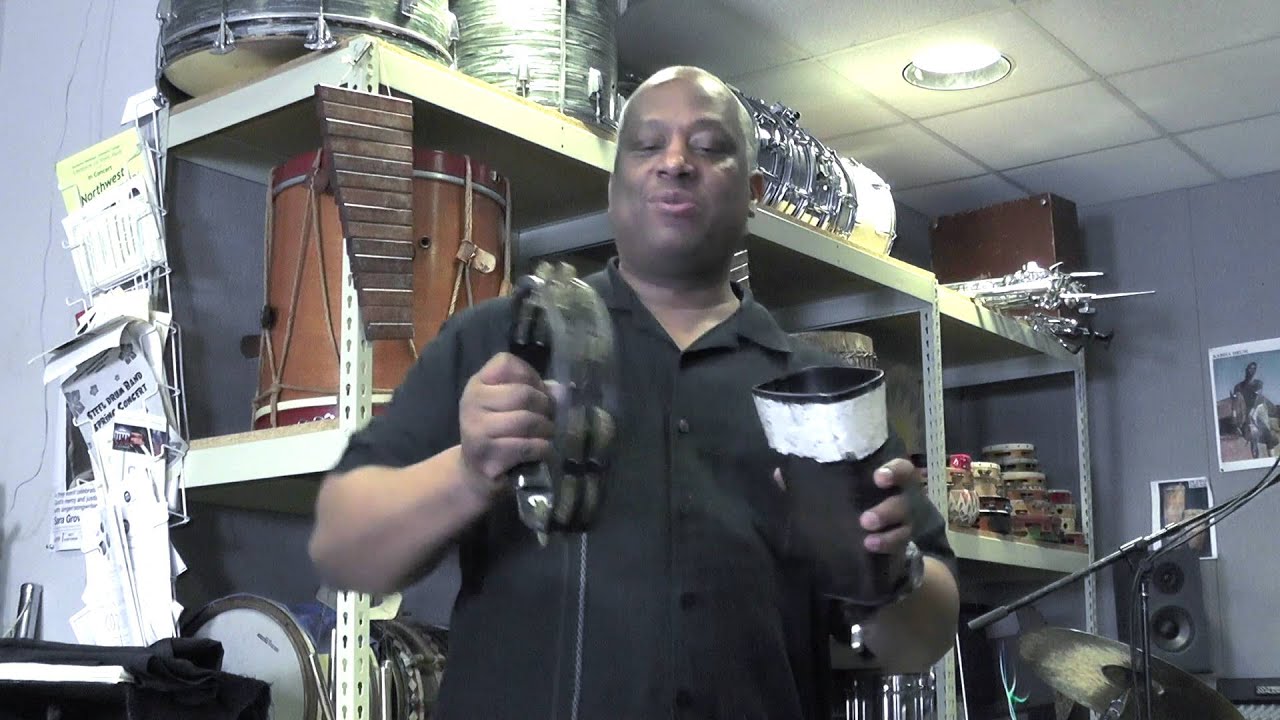 Ricky Burkhead  - Gospel Tambourine & Cowbell