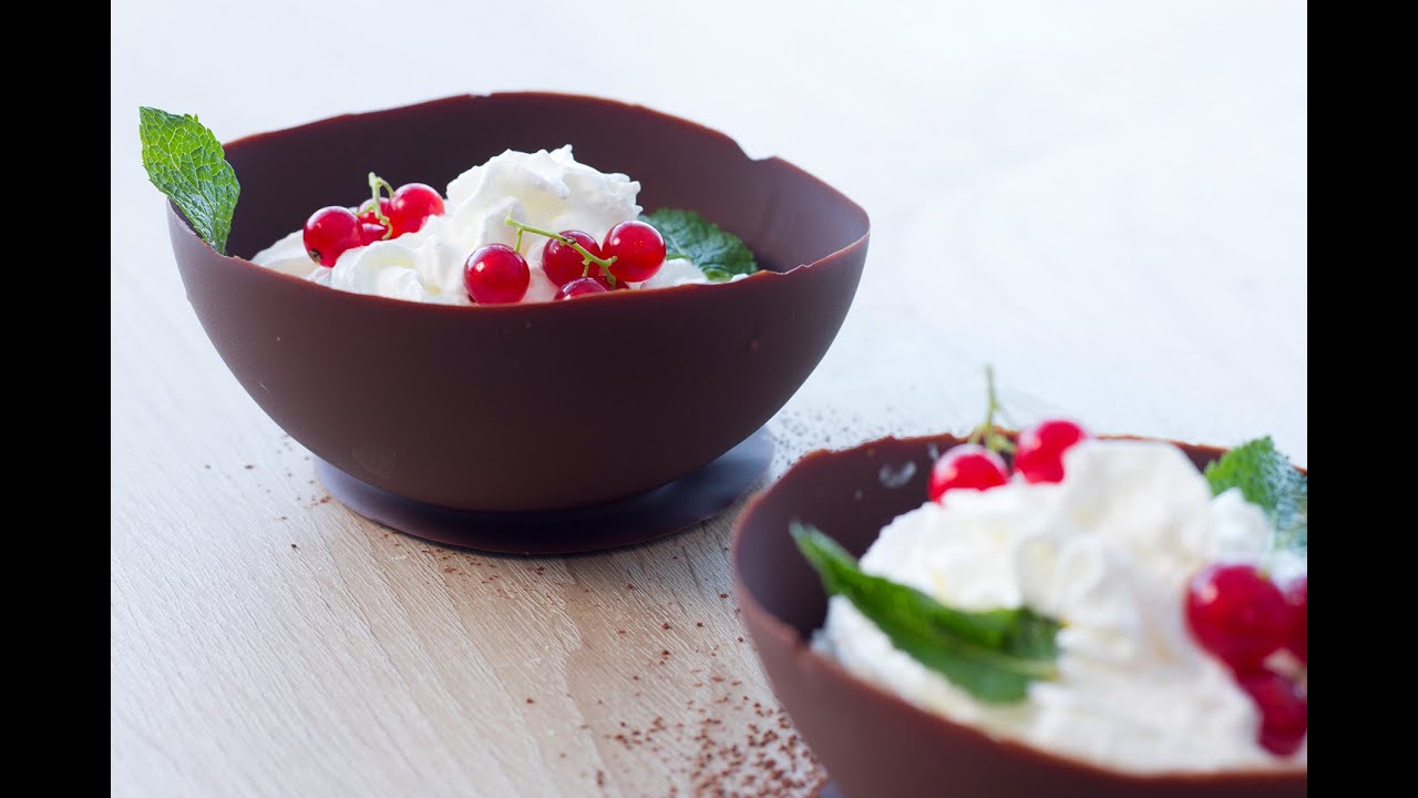 Coupe en chocolat