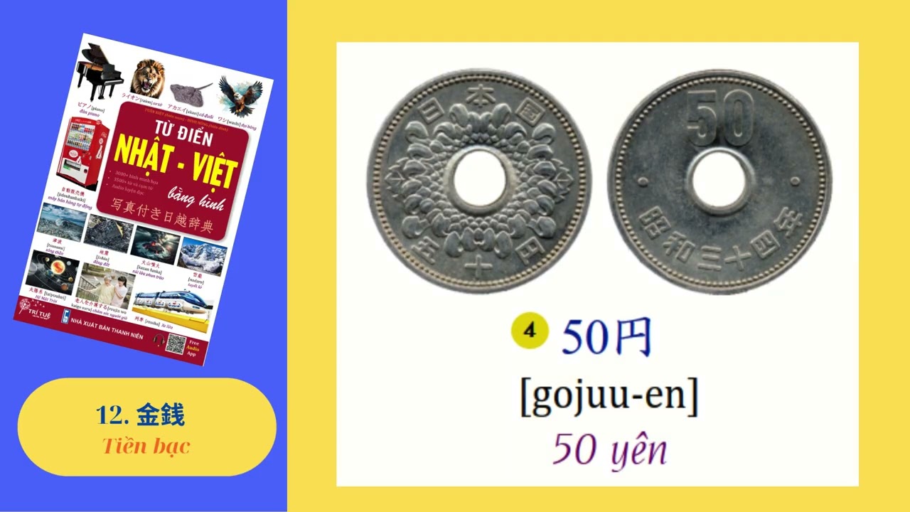 12.,  金銭 &ndash; Tiền bạc