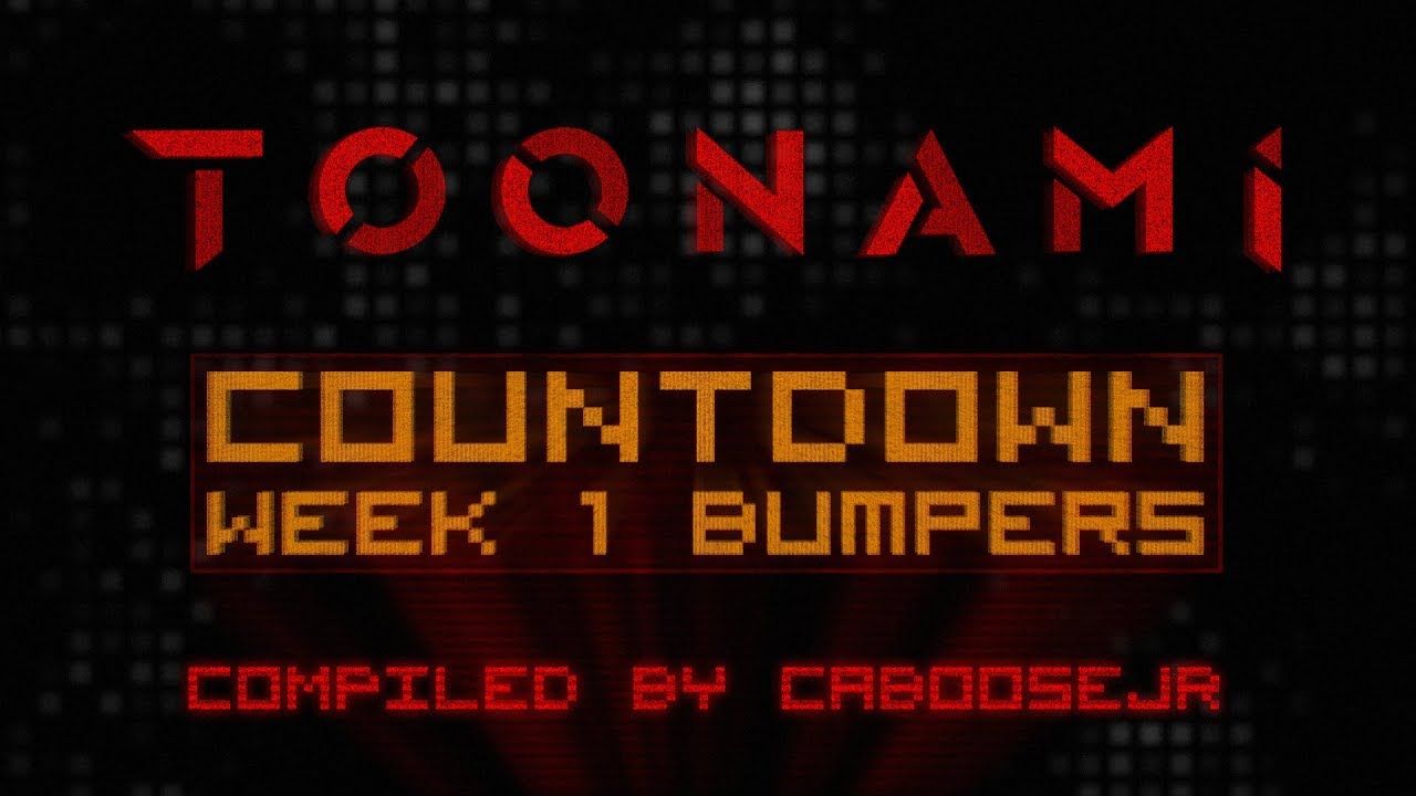 Toonami - Countdown Week 1 Bumpers (HD 1080p)