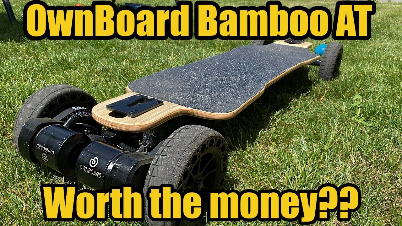 Ownboard Bamboo AT Electric skateboard DETAILED! first impression