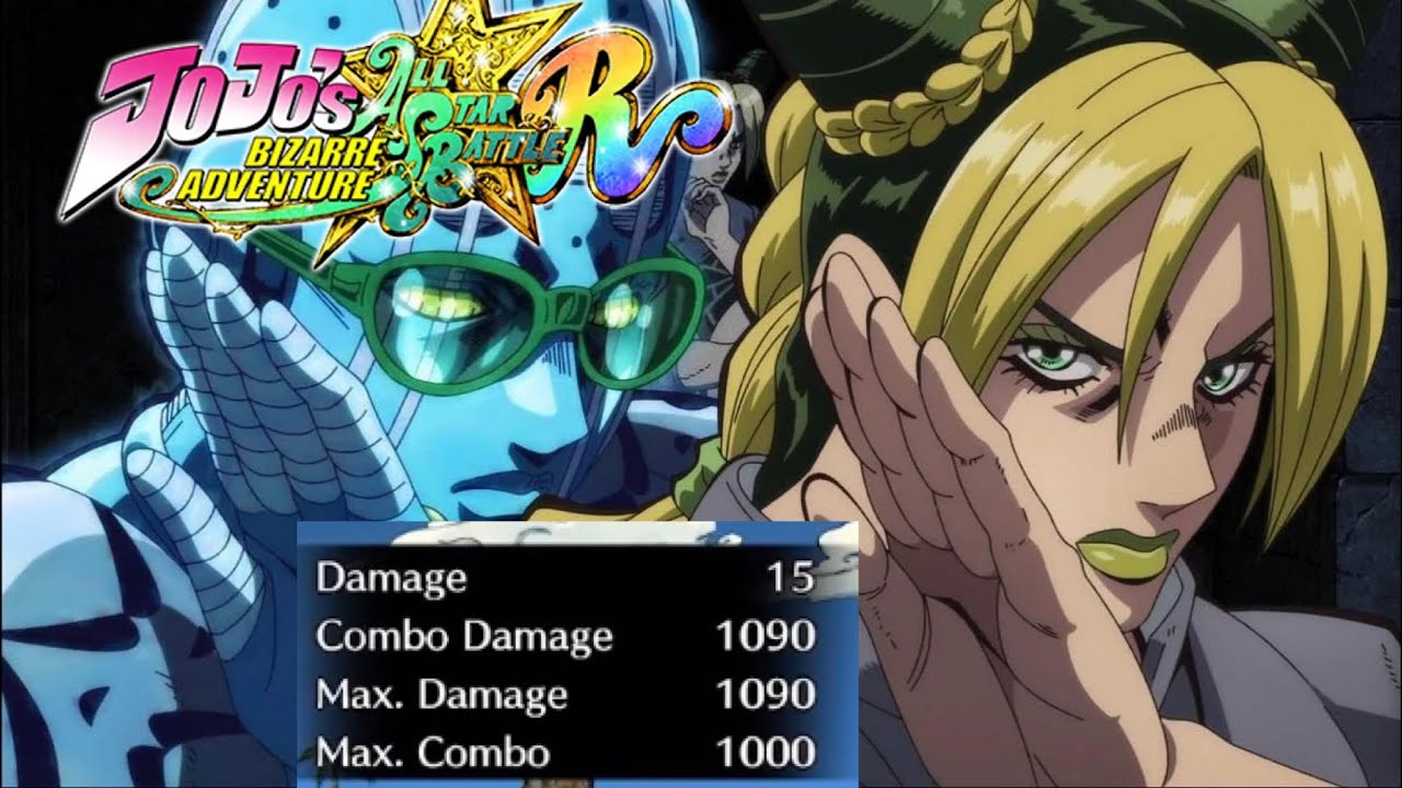 JJBA ASBR| Jolyne 100% TOD Combo (patch 1.6)