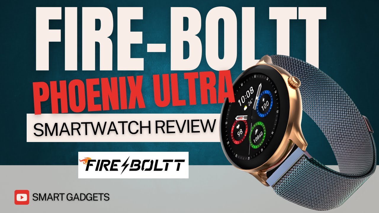 🔥 Fire-Boltt Phoenix Ultra Smartwatch Review: Best Budget Smartwatch? ⌚✨