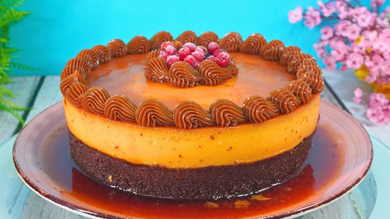 Этот шоколадный флан вас удивит ✨ Полный рецепт, простой и безотказный