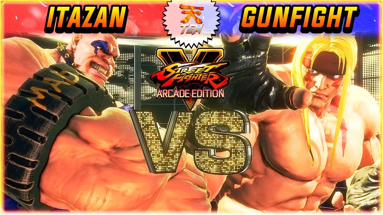SFV AE ✪ ITAZAN (Abigail) vs GUNFIGHT (#1 Online Alex) | FT3 Set ✪ SF5 TenSFV
