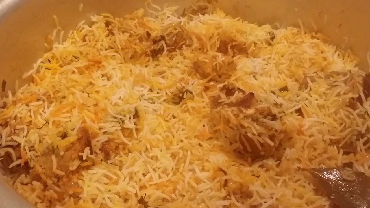 Mutton Dum Biryani, Kacchi style(Excellent & Authentic Restaurant Style Biryani)