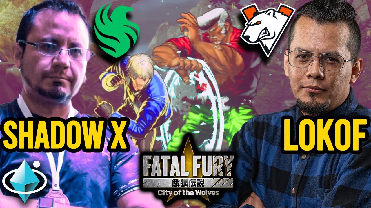 FALCONS vs VIRTUS PRO! Shadow X (Rock) vs Lokof (Marco) Fatal Fury City of the Wolves COTW Replays
