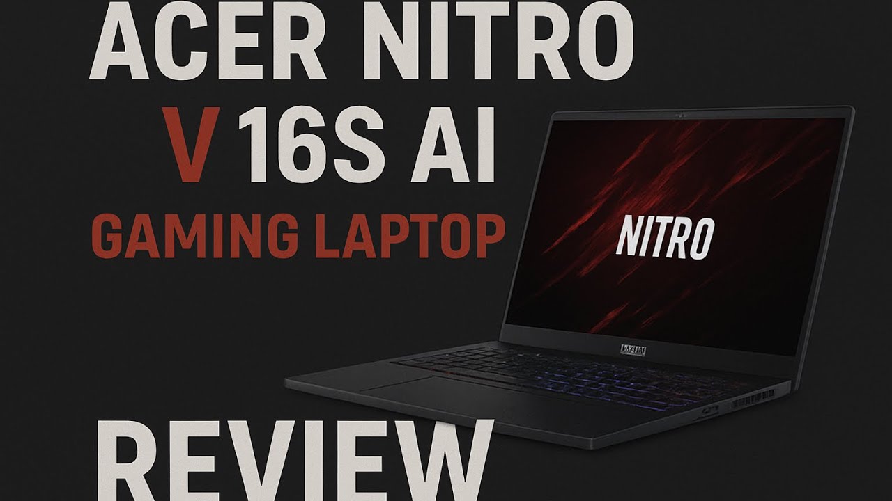 Acer Nitro V 16S AI Review – The Sleeper Laptop Nobody’s Talking About! 😳🔥