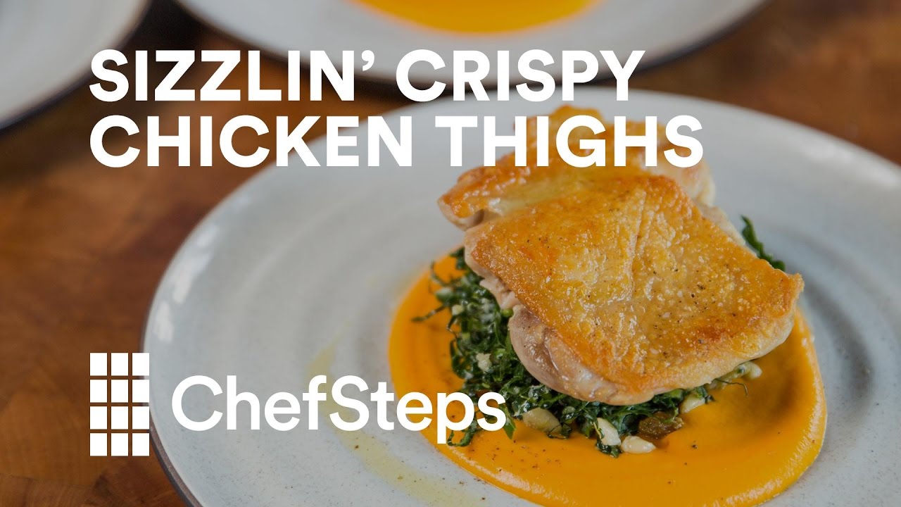 Crispy Chicken Thighs Made Simple with Sous Vide
