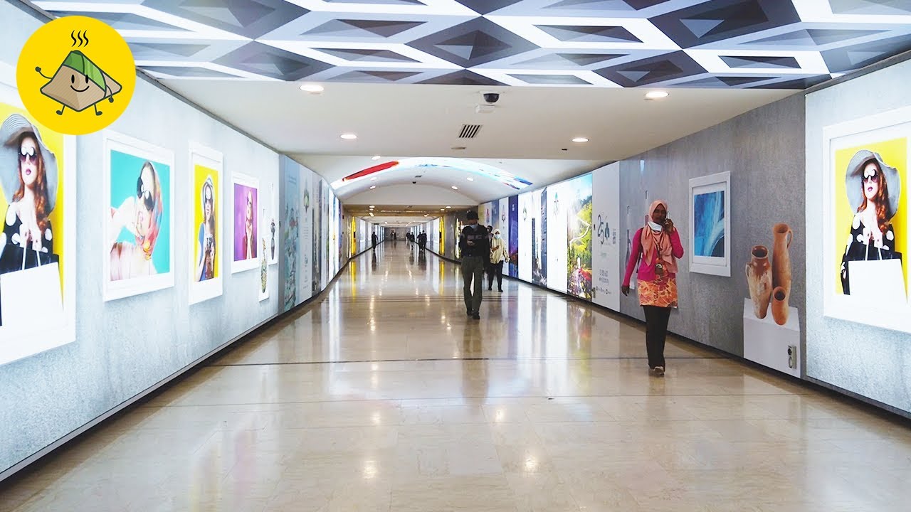 [Walking] From KLCC To Pavilion Shopping Mall Walking Tours - KLCC Bukit Bintang Walkway