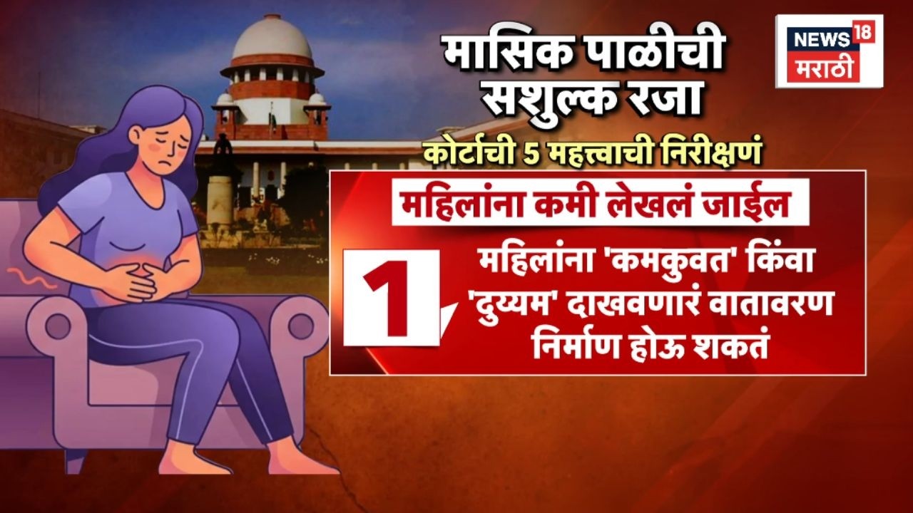 Period Leave News | मासिक पाळीची सशुल्क रजा?