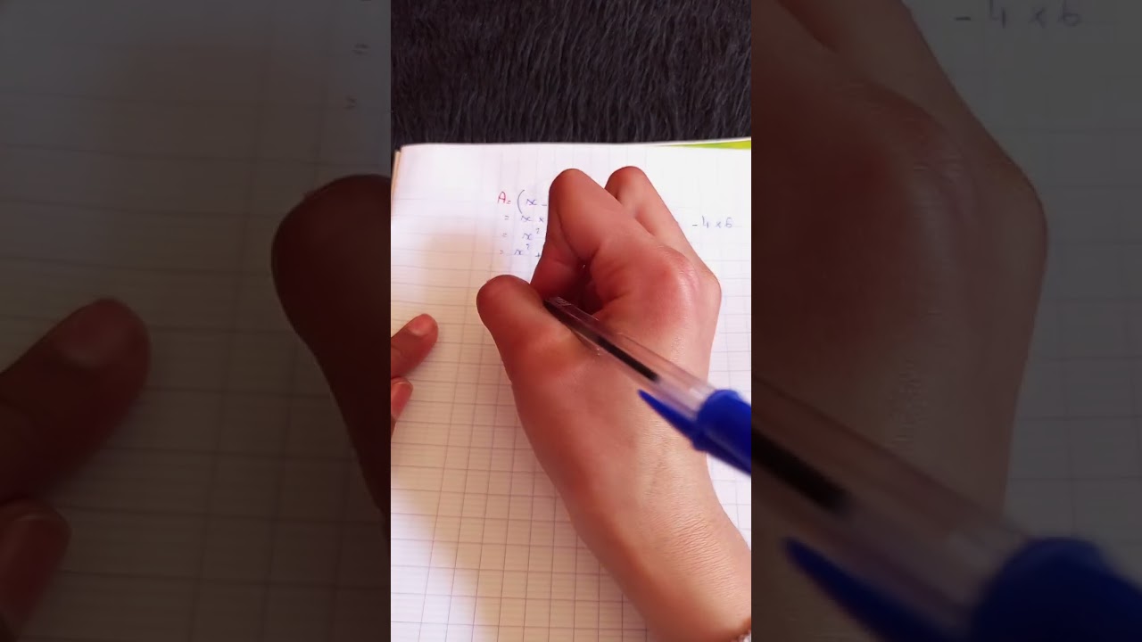 Calcul littéral des exercices en série période 1الجزء