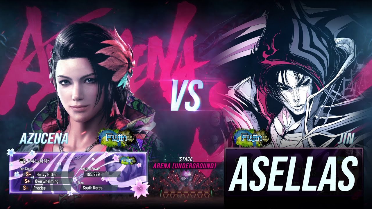 [TEKKEN 8] Asellas (Jin) vs Azucena
