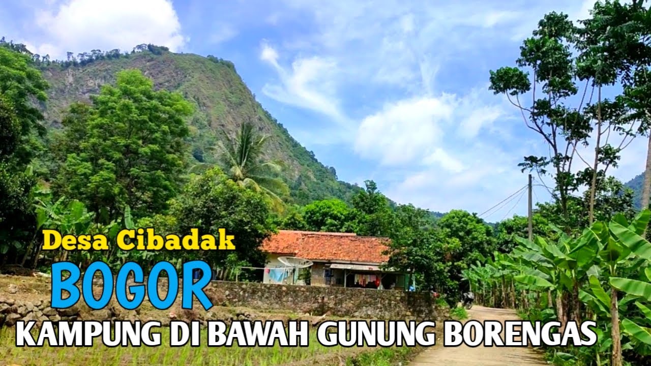 Desa Cibadak kecamatan Tanjungsari kabupaten bogor || desa di kecamatan tanjungsari bogor