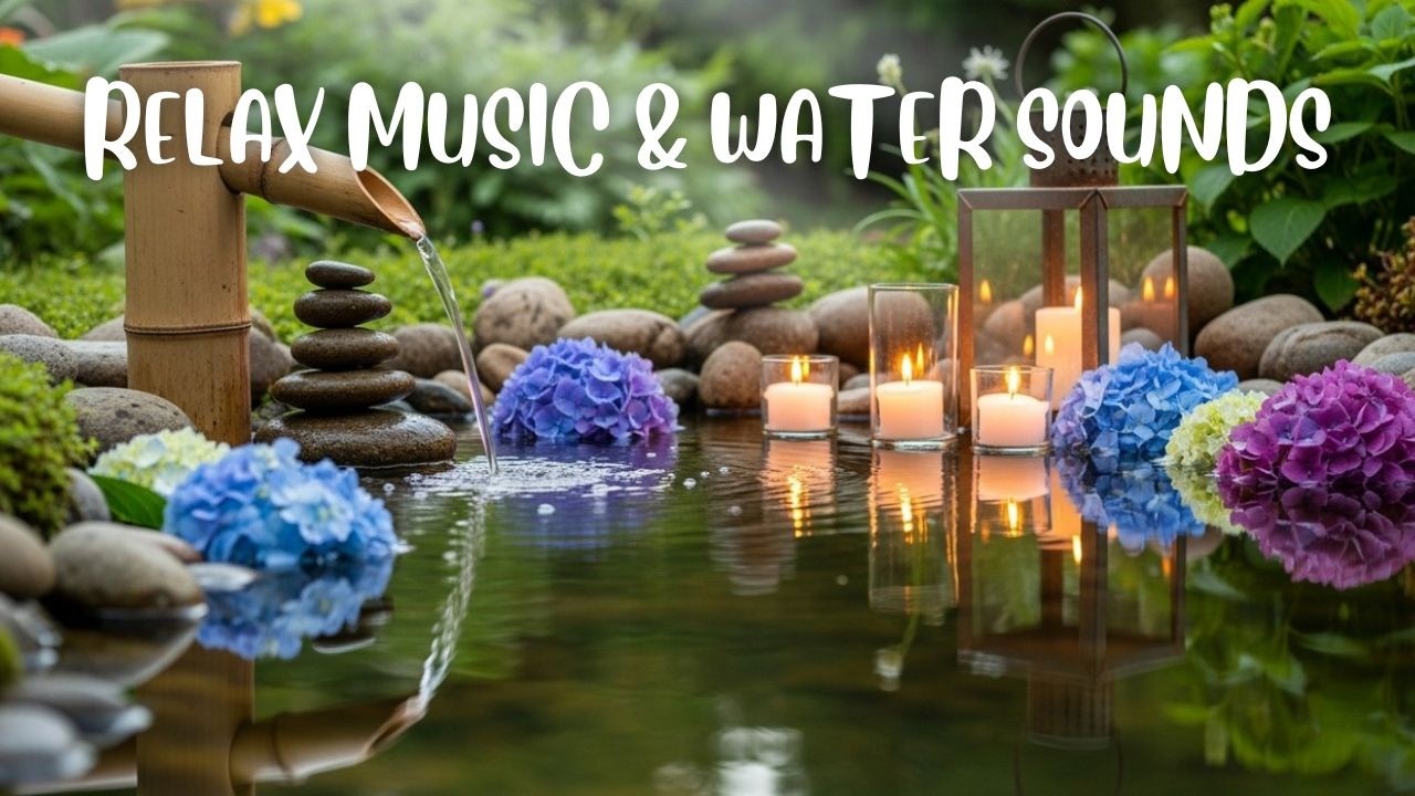 Soft Piano for Sleep with Waterfall Ambience for Insomnia Relief