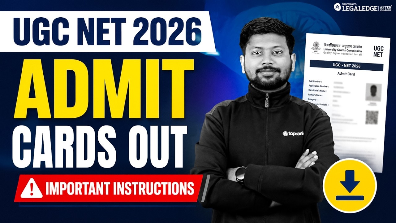 UGC NET 2026 Admit Card: Everything You MUST CHECK Before Exam