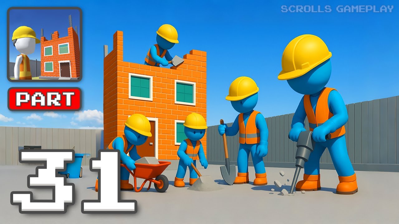 Pro Builder 3D - Gameplay Walkthrough Part 31 - Become a Pro Constructor (iOS, Android)