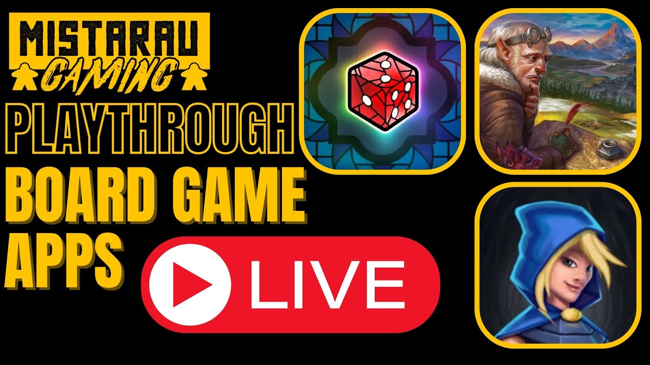 Board Game Apps | Mista Rau Gaming | Live!