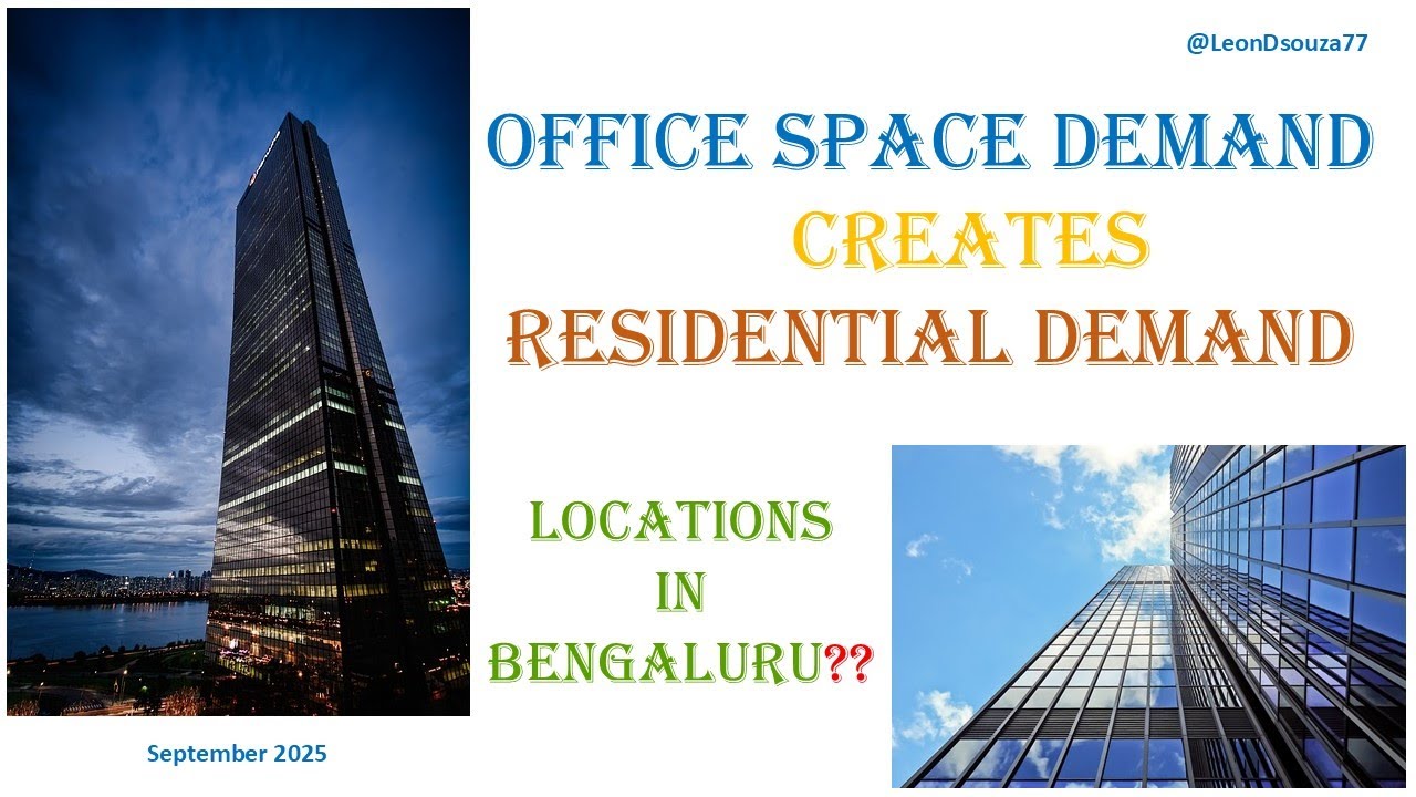 Office Space Absorption Creates Residential Demand in Bengaluru. The Locations Are...