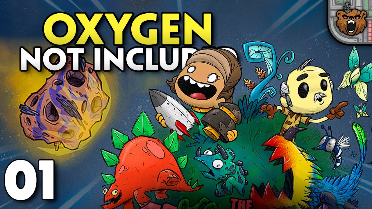 JURASSIC Base Management | Oxygen Not Included #01 | 4K PT-BR
