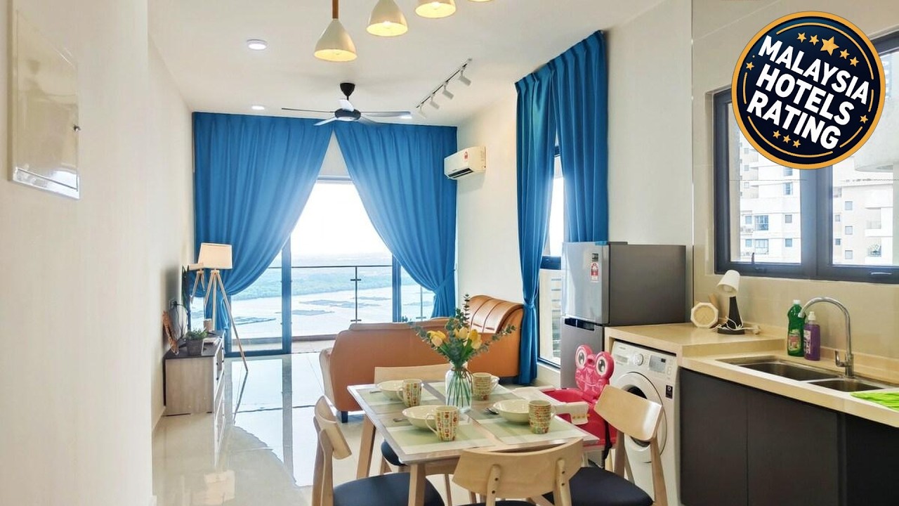 Johor Bharu - Beachside 6-13pax Danga Bay @ KSL | Johor Bahru, Malaysia | Hotel Review 🛏️