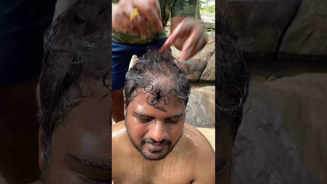 ✨Hogenakkal full Body 🐐Goat Massage💆‍♂️ -2 | Natural🍃 Massage | Hogenakkal 💦Fall's #massage