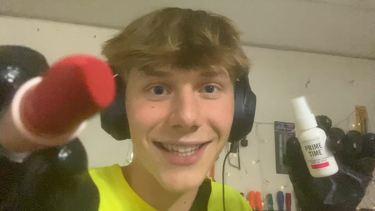 ASMR Handyman Does Your Makeup