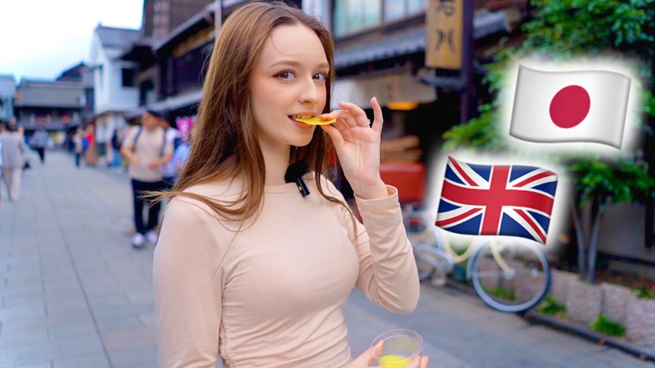 Мой японский жених приглашает меня на свидание с уличной едой! *Я не могу все это есть*