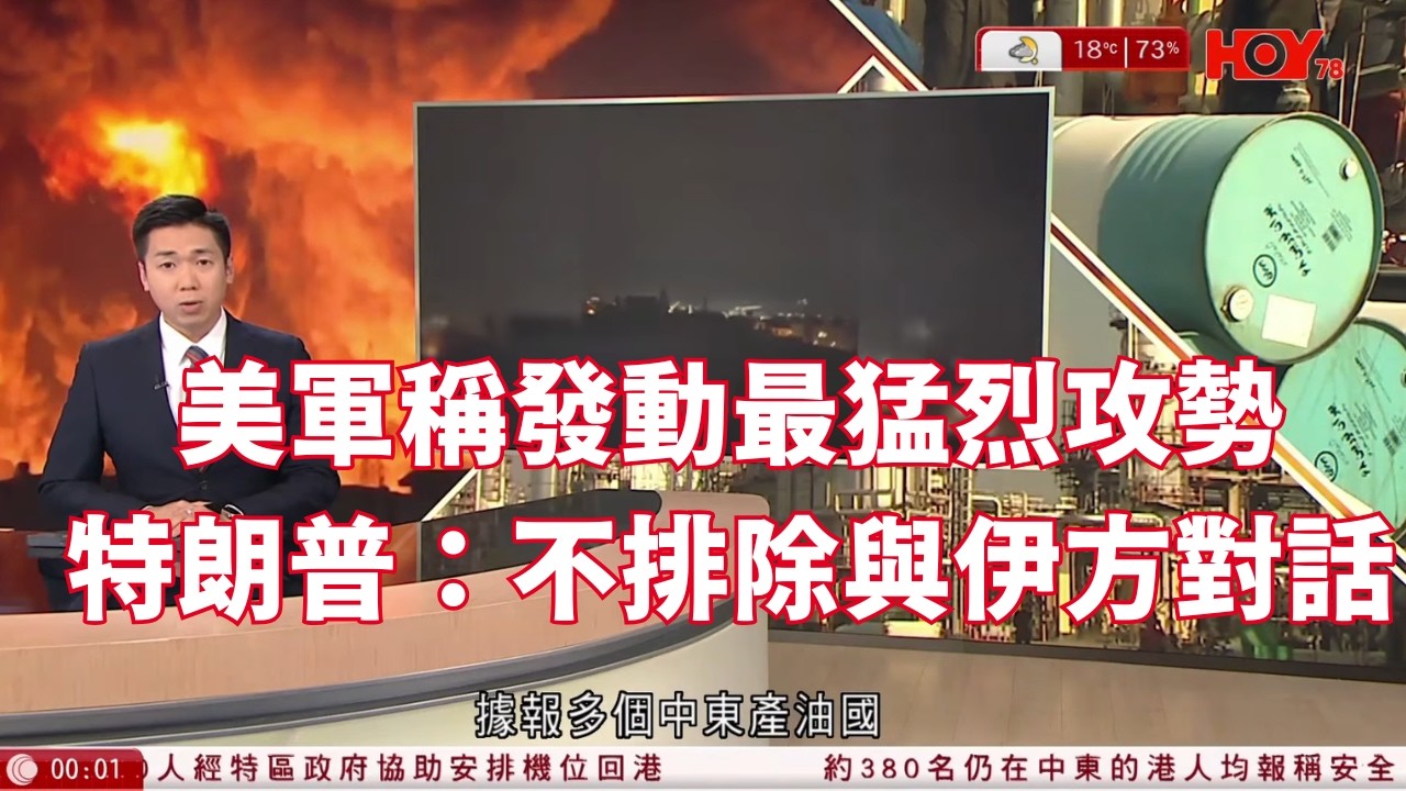 有線新聞 晚間新聞｜即時新聞｜港聞｜兩岸國際｜資訊｜HOY TV NEWS｜ 20260311