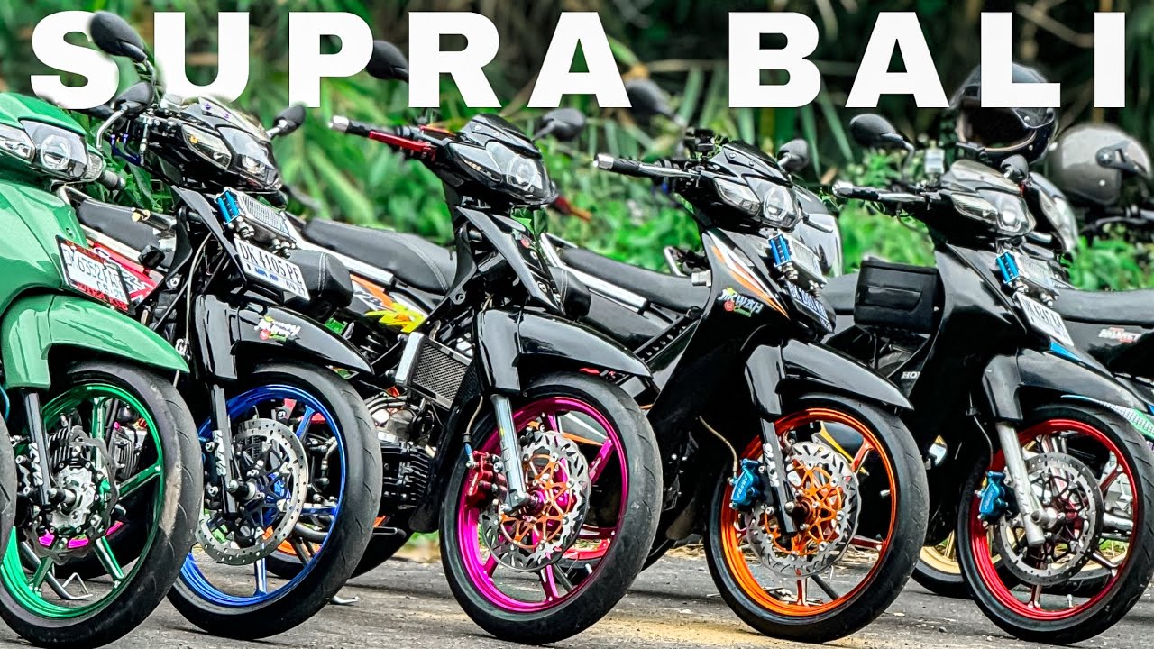 SERU JUGA RIDE BARENG RATUSAN SUPRA BALI