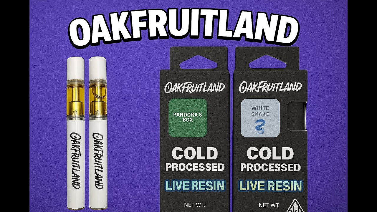 These OakFruitLand Disposables are Gas! (1st vid🙏🏼)