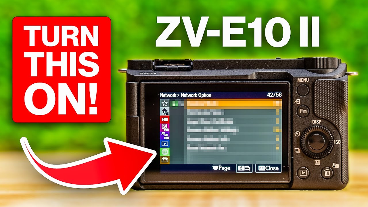 Sony ZV-E10 II: 5 настроек для мгновенного улучшения вашей камеры