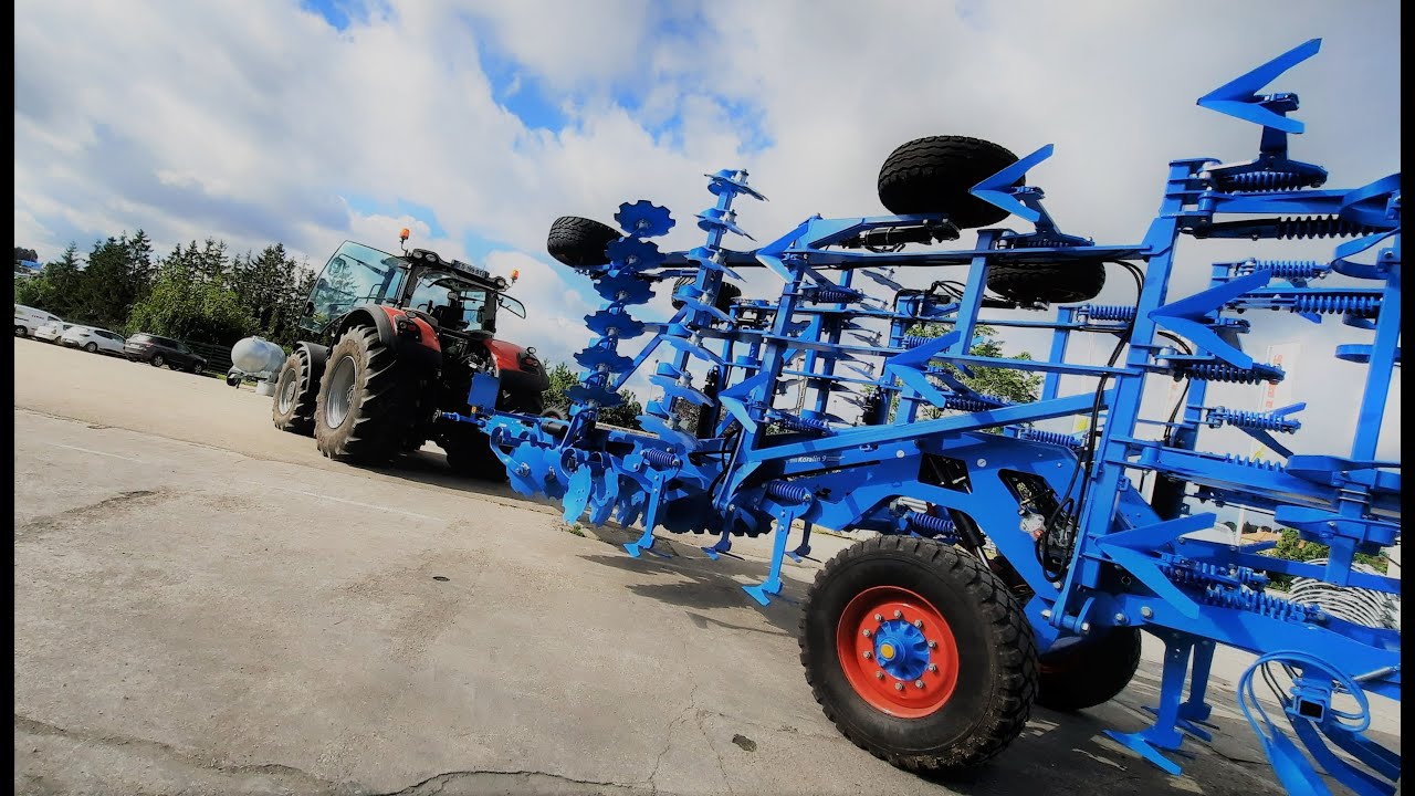 Nouveau déchaumeur Lemken Koralin 9/ dechaumage/scalpage